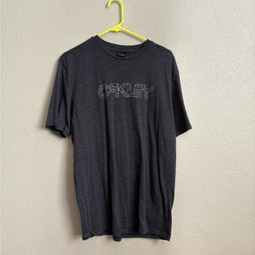 Oakley Men's Charcoal Gray Tee